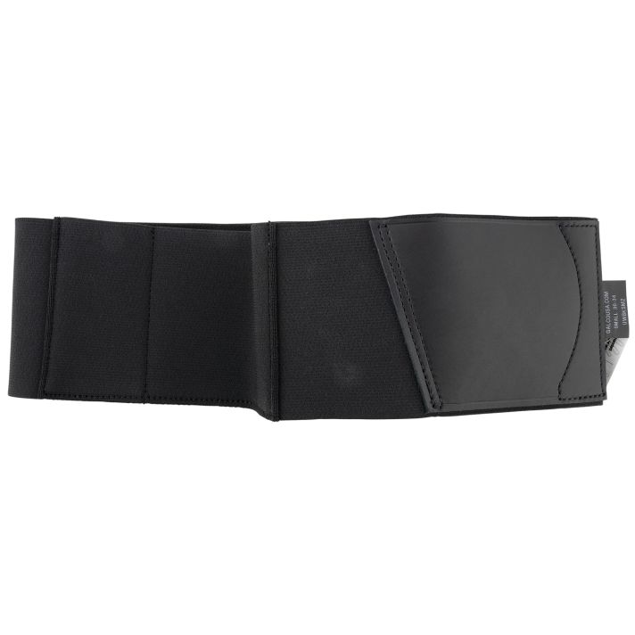 Galco UWBKSM2 UnderWraps 2.0 Black Small Leather/Nylon Handgun
