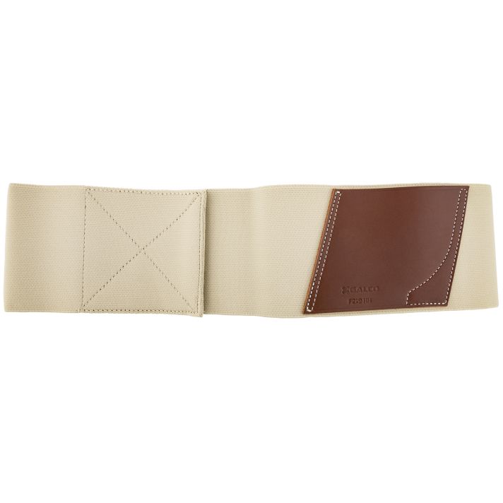 Galco UWKHMED2 UnderWraps 2.0 Khaki Medium Leather/Nylon Handgun