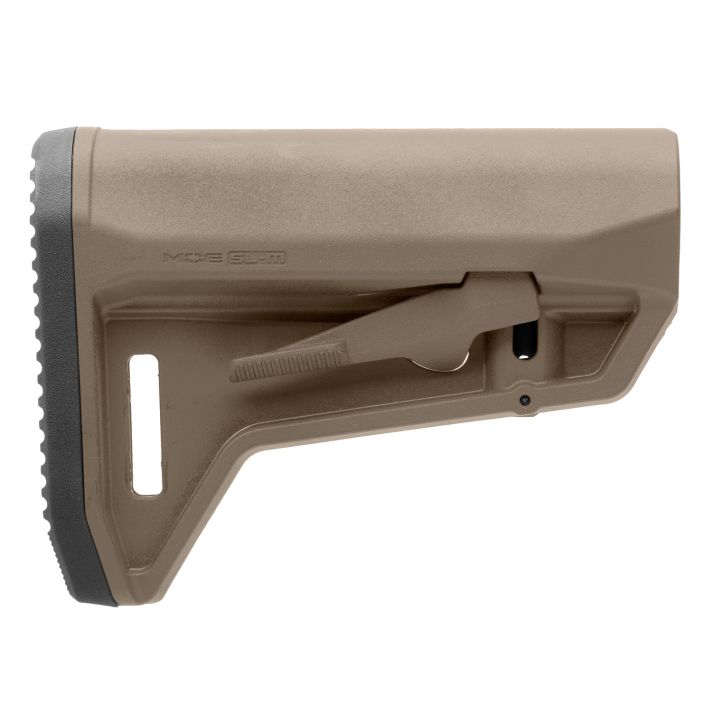 Magpul MAG1242-FDG MOE SL-M Carbine Stock Flat Dark Earth Synthetic for Mil-Spec AR-Platform