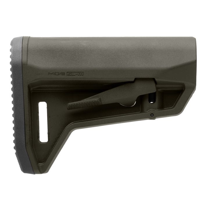 Magpul MAG1242-ODG MOE SL-M Carbine Stock OD Green Synthetic for Mil-Spec AR-Platform