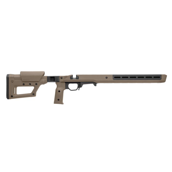 Magpul MAG1199FDE Pro 700 Lite SA Flat Dark Earth Adjustable Synthetic Stock with Aluminum Chassis & Interchangeable Grips for Remington 700 Short Action Ambidextrous