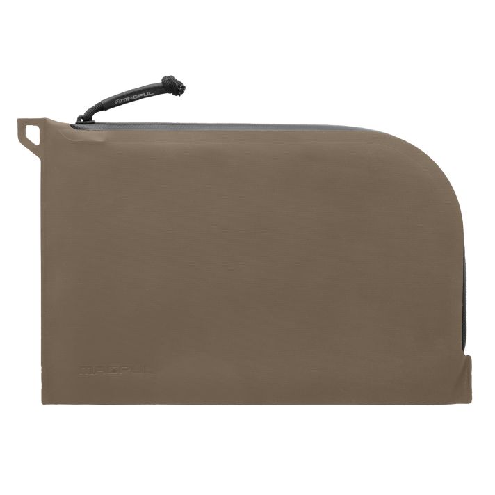 Magpul MAG1264-245 DAKA Single Pistol Case Flat Dark Earth 1 Handgun w/ Water-Repellant Zipper