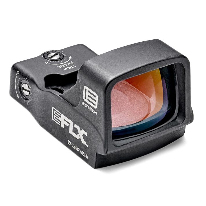 Eotech EFLX6RWBLK EFLX Mini Reflex SightMatte Black 1 x 6 MOA Red Dot