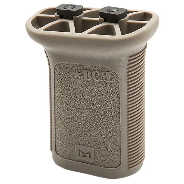 BCM VGMCMRMOD3FDE BCMGunfighter Grip Mod 3 Made of Polymer With Flat Dark Earth Aggressive Textured Finish for M-Lok Rail