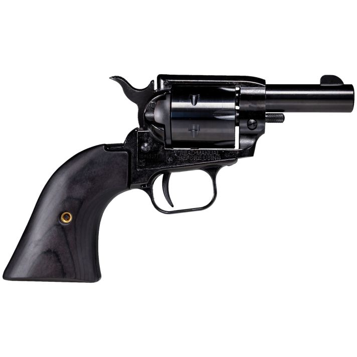 Heritage Mfg BK22B2BBK Barkeep22 LR 6 Shot, 2.68" Black Oxide Steel Barrel, Black Oxide Zinc Alloy Frame, Black Oxide Cylinder, Black Laminate Grip, Manual Safety, Exposed Hammer