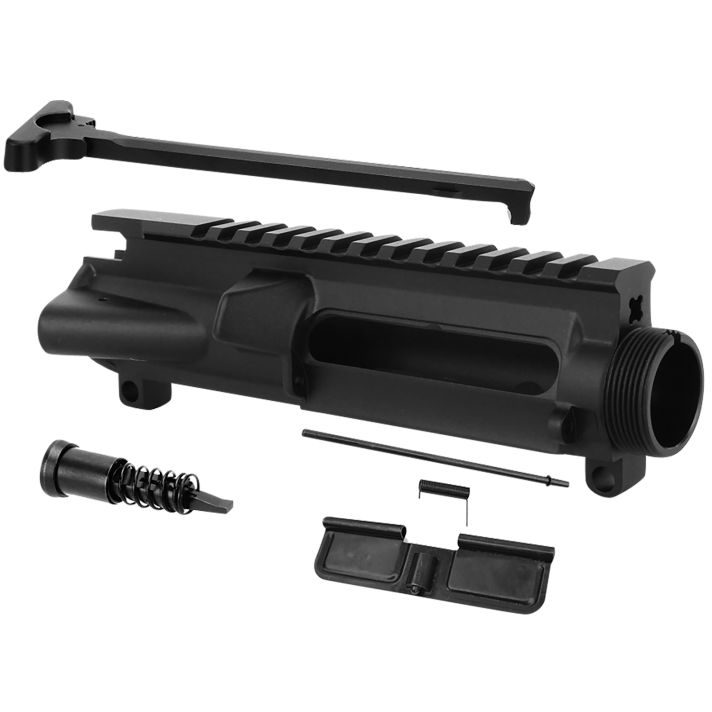 TacFire UP01C2 Stripped Upper Receiver5.56x45mm NATO Black Anodized for AR-15