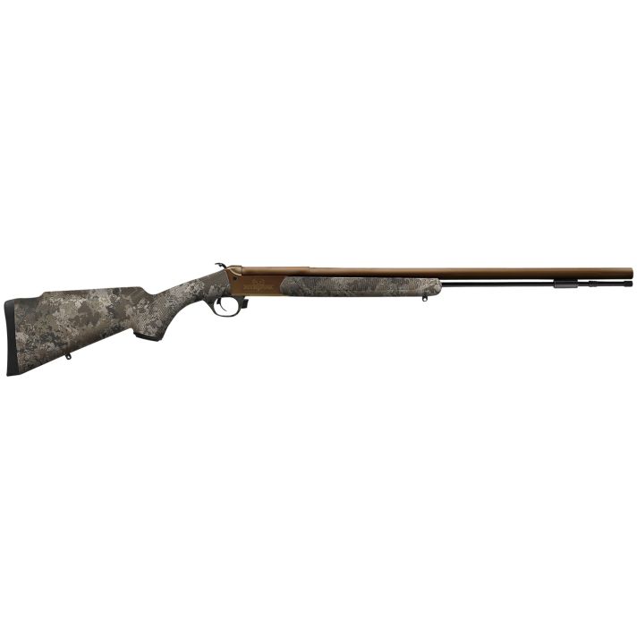 Traditions CR848804425 NitroFire VAPR 50 Cal 209 Primer 26" Burnt Bronze Cerakote Fluted & Tapered Barrel, Drilled & Tapped Receiver, Veil Wideland Fixed Synthetic Stock