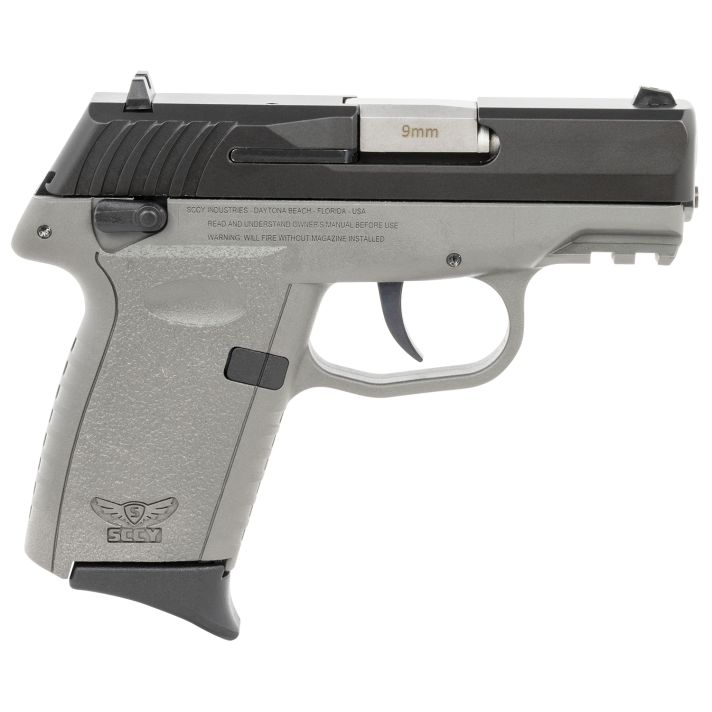 SCCY Industries CPX1CBSGG3 CPX-1 Gen3 9mm Luger 10+1 3.10" Sniper Gray Polymer w/Picatinny Rail Serrated Black Nitride SS Slide Sniper Gray Polymer Grip