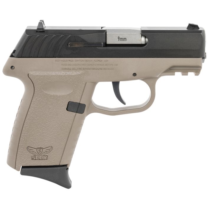 SCCY CPX-2CBDEG39MM 3.110R NSBLK/DRK