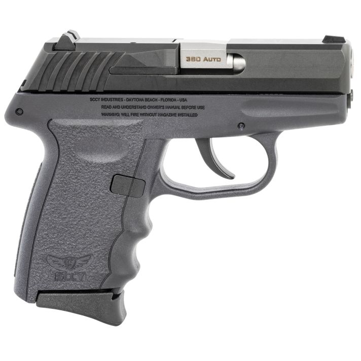 SCCY CPX-3CBBK380 3.110R NSBLK/BLK