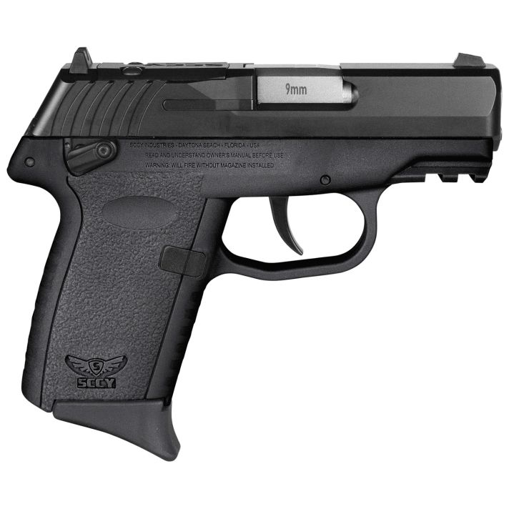 SCCY Industries CPX1CBBKRDRG3 CPX-1 Gen3 RDR 9mm Luger 10+1 3.10" Black Polymer w/Picatinny Rail Serrated Black Nitride SS Slide Black Polymer Grip