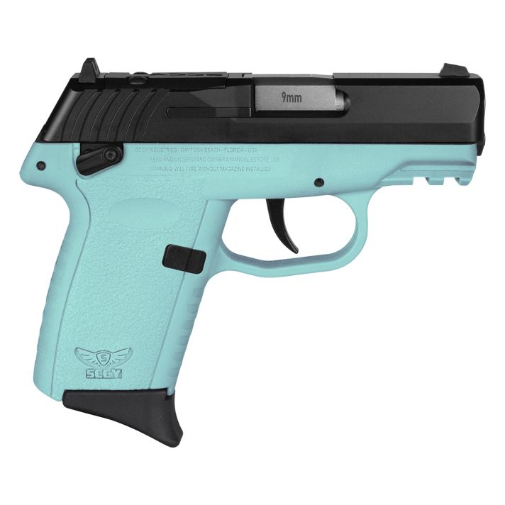SCCY Industries CPX1CBSBRDRG3 CPX-1 Gen3 RDR 9mm Luger 10+1 3.10" SCCY Blue Polymer w/Picatinny Rail Serrated Black Nitride SS Slide SCCY Blue Polymer Grip