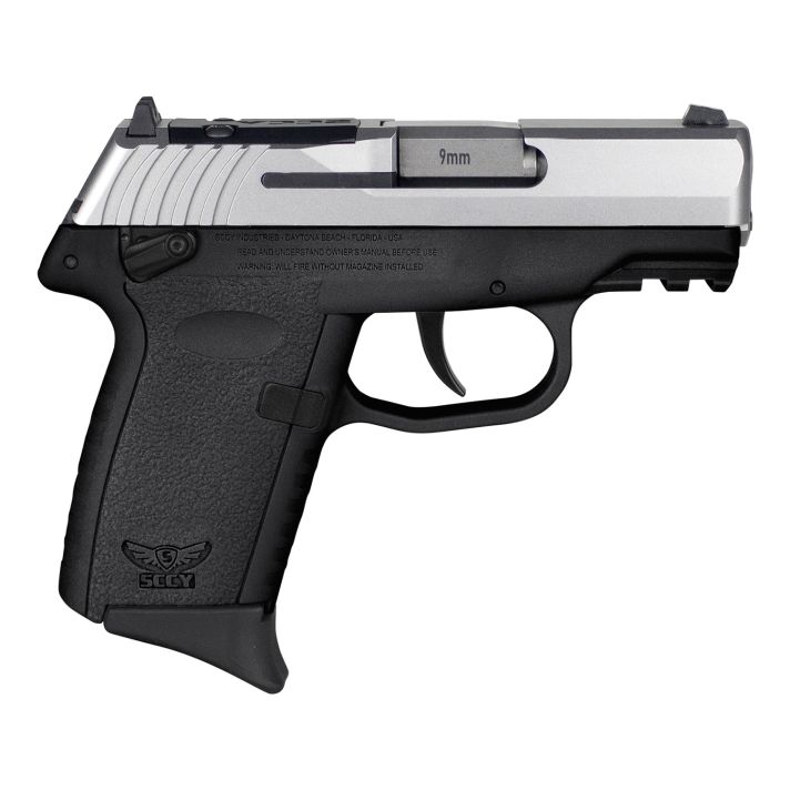 SCCY Industries CPX1TTBKRDRG3 CPX-1 Gen3 RDR 9mm Luger 10+1 3.10" Black Polymer w/Picatinny Rail Serrated SS Slide Black Polymer Grip