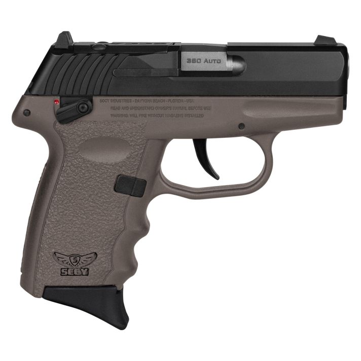 SCCY Industries CPX4CBDERDRG3 CPX-4 RD 380 ACP 10+1 2.96" Flat Dark Earth Polymer/Serrated Black Nitride Stainless Steel Slide/Finger Grooved Flat Dark Earth Polymer Grip