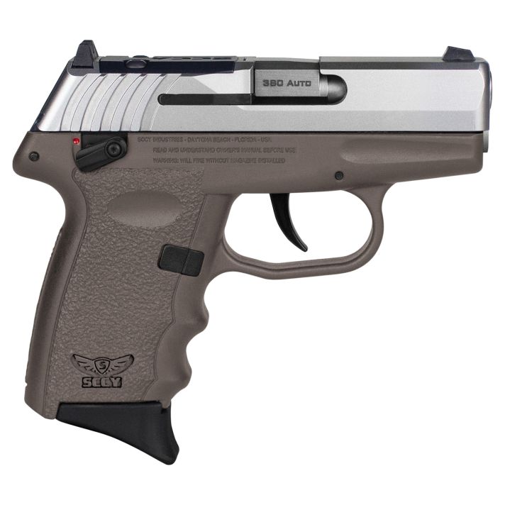 SCCY Industries CPX4TTDERDRG3 CPX-4 RD 380 ACP 10+1 2.96" Flat Dark Earth Polymer/Serrated Stainless Steel Slide/Finger Grooved Flat Dark Earth Polymer Grip