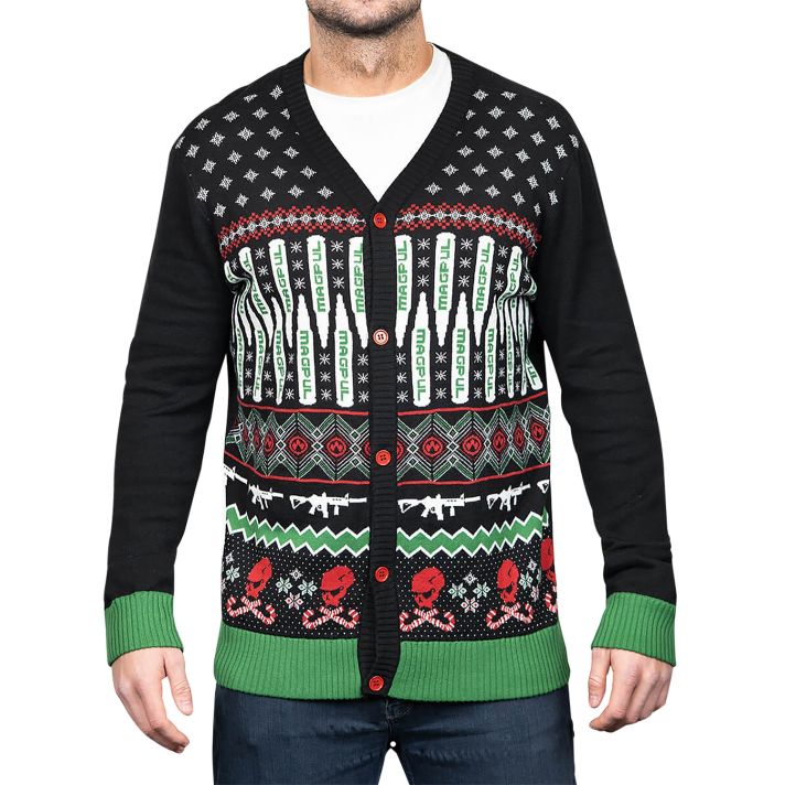 Magpul MAG1198-9693X Krampus Christmas Sweater Multi Color Long Sleeve 3XL