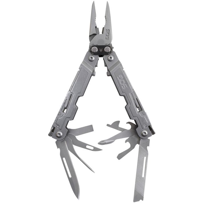 S.O.G SOG-PA1001-C PowerAccessSilver 5Cr15MoV Stainless Steel 5.90" Long