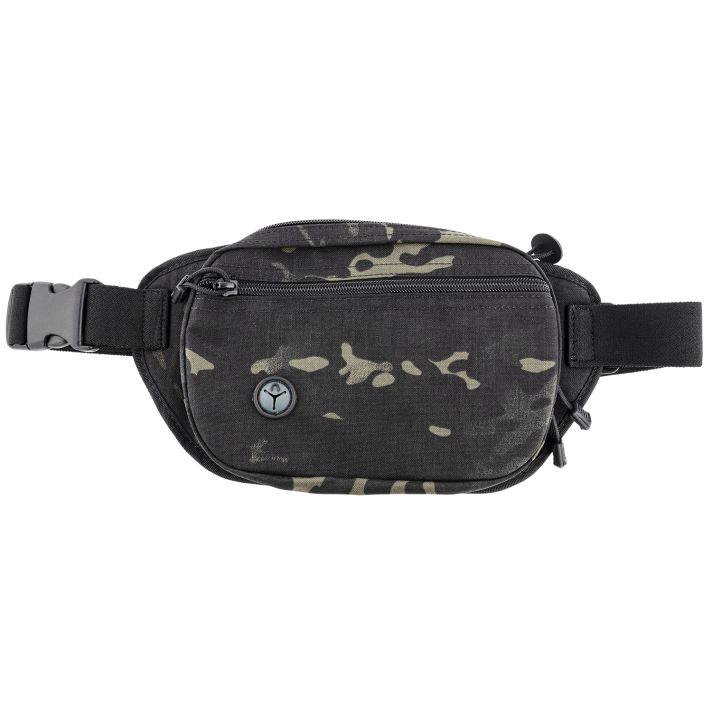 Galco FTPRMBC Fastrax PAC Waistpack Compact Size Compact MultiCam Black Neoprene Fits S&W M&P Compact/Taurus G2C/Springfield Hellcat Pro Ambidextrous
