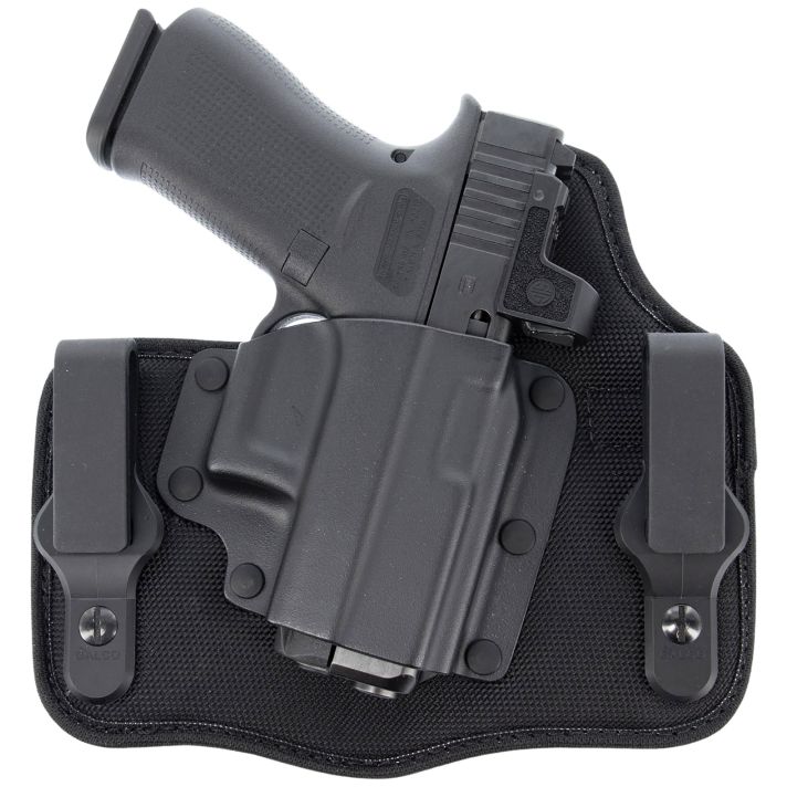 Galco KTC800RB KingTuk Cloud IWB Black Kydex/Nylon UniClip Fits Glock 43 Fits Glock 43X Fits Springfield Hellcat Pro Right Hand