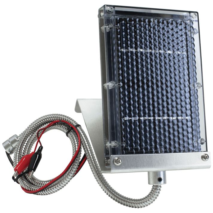 Wildgame Innovations WGIWGISO0010 Edrenaline Solar Panel 6 Volt Silver