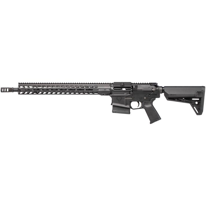 Stag Arms STAG10010142 Stag 10 Marksman 308 Win 18" 10+1 Black Hard Coat Anodized Rec Black Adjustable Magpul SL-S Stock Black Magpul MOE Grip Left Hand