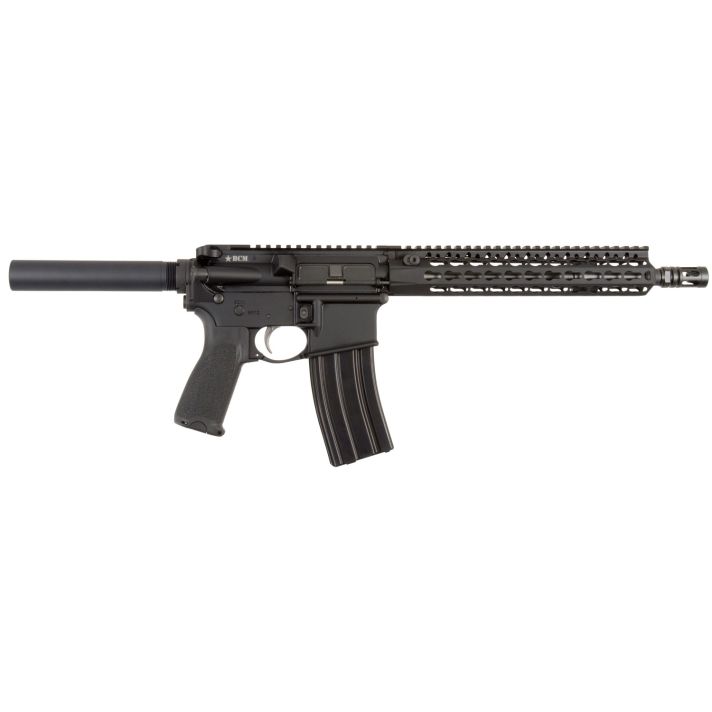BCM 610890ELW RECCE-11 KMR-A 5.56x45mm NATO 30+1 11.50" Chrome Lined Steel Barrel, Anodized 7075-T6 Aluminum Receiver, Hard Coat Anodized Buffer Tube Stock, Bravo Mod 3 Grip, Ambidextrous Safety