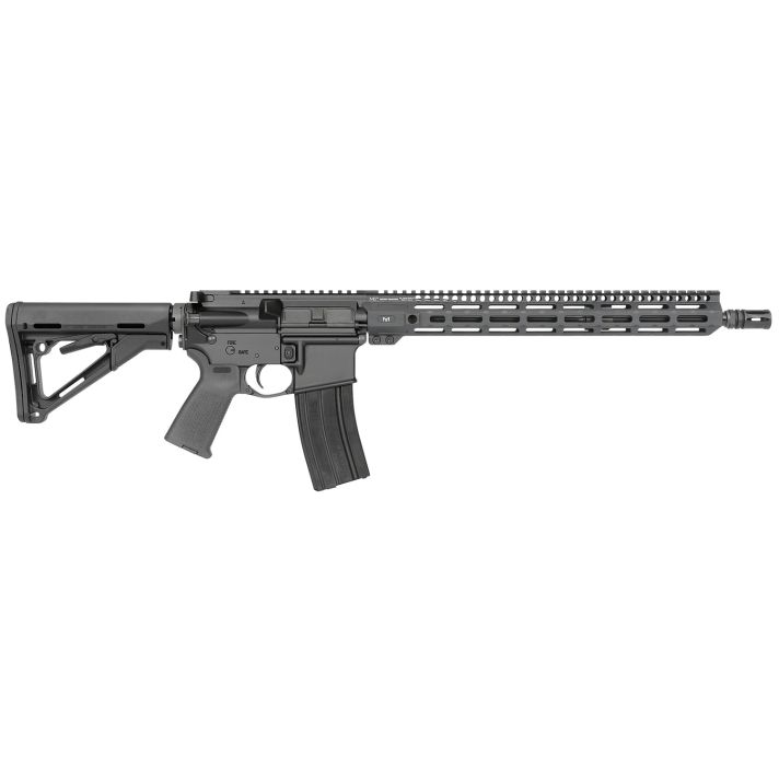 Midwest Industries MIFN16CRM15 Lightweight223 Wylde 16" 30+1 Black Hard Coat Anodized Rec with 16" M-Lok Black 6 Position Magpul CTR Stock Black Magpul MOE Grip Right Hand