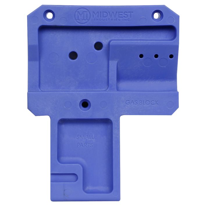 Midwest Industries MILRB Lower Receiver BlockBlu Polymer for Mil-Spec AR-15 Lower