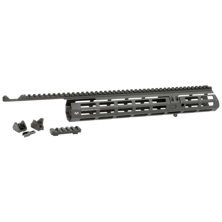 Midwest Industries MIMAR1895XRS Extended Sight System13.63" M-LOK Black Hardcoat Anodized for Marlin 1895 Variants Includes Iron Sights