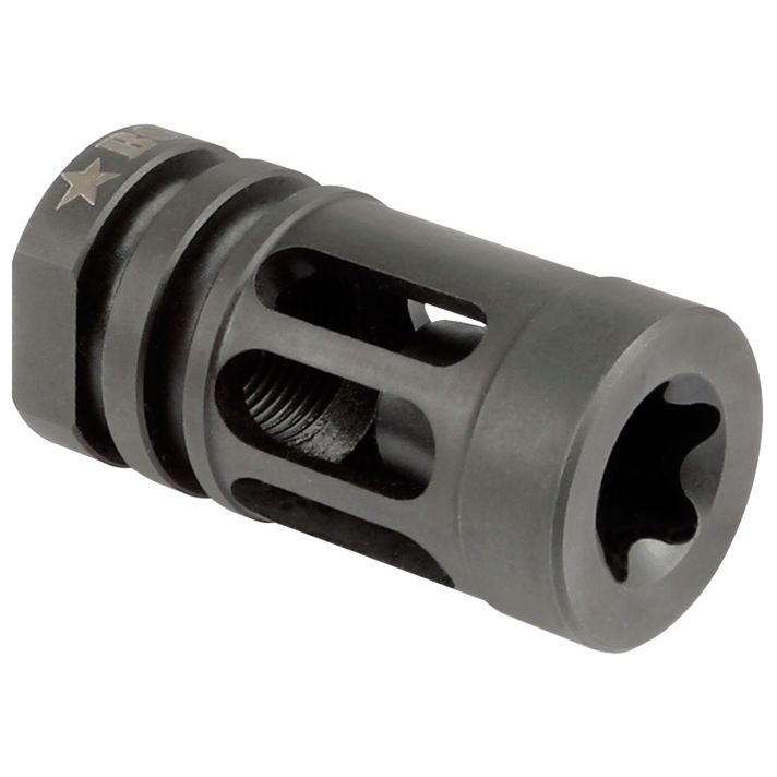 BCM GFCMOD0556 BCMGunfighter Compensator Mod 0 Black Nitride Stainless Steel with 1/2"-28 tpi Threads for 5.56x45mm NATO AR-15