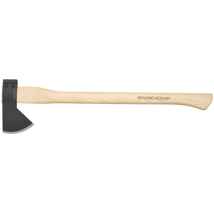 Cold Steel CS90QB Hudson Bay Camp4.13" Plain 1055 Carbon Steel Blade American Hickory Handle 27"