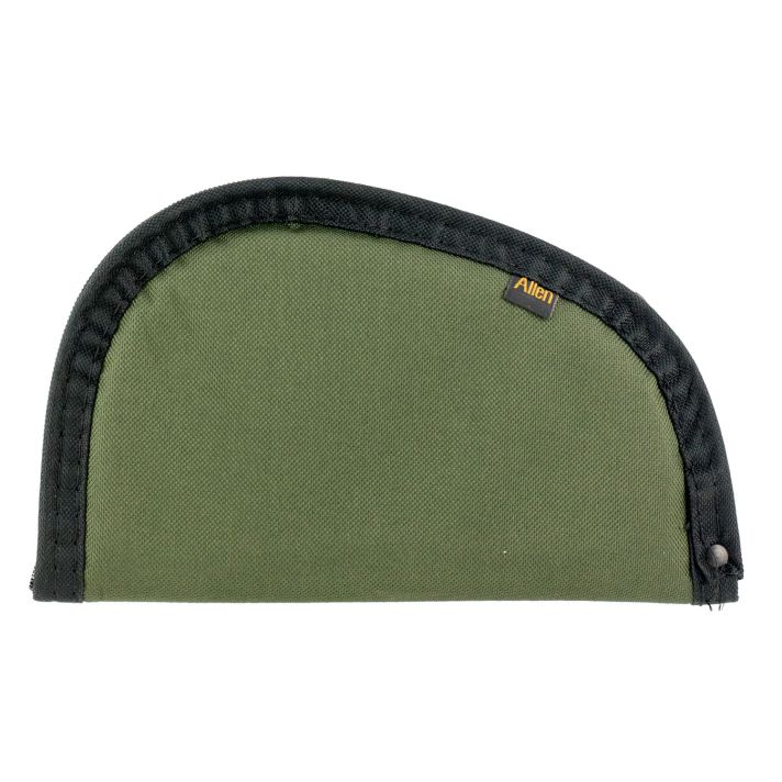 Allen 728 Pistol Case8" Long Green Earth Tone Holds Handgun Endura