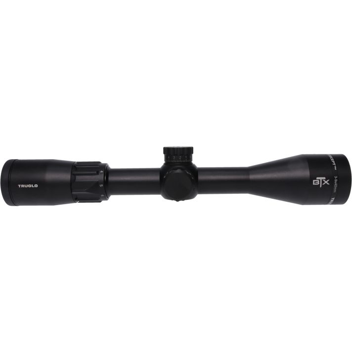 TruGlo TGTG85394BI Intercept Rifle Scope Black 3-9x 40mm Tube Duplex Reticle