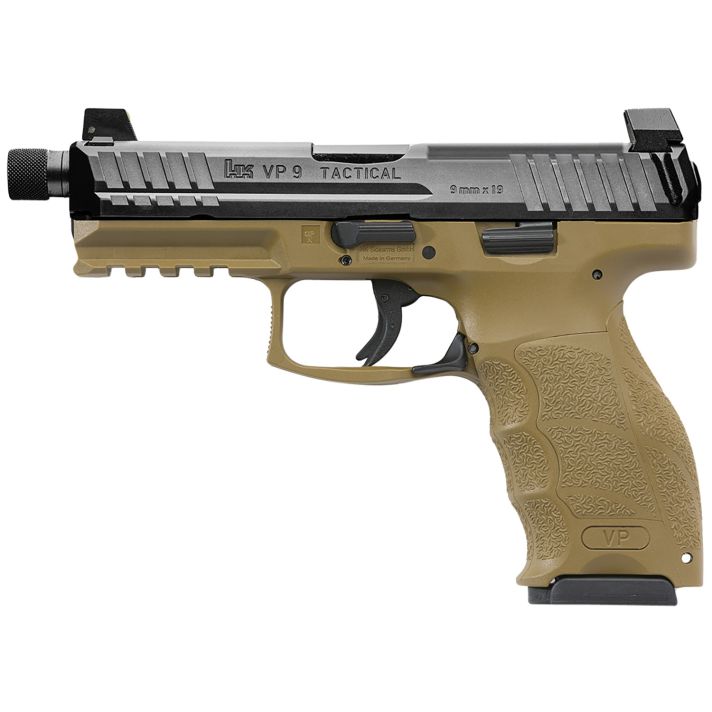 HK 81000775 VP9 TACT9MM NS W/3-10RDFDE