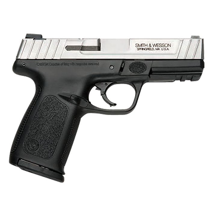 Smith & Wesson 13662 SD9 VE Magnet Bundle Compact 9mm Luger 16+1, 4" Stainless Steel Barrel & Serrated Slide, Black Polymer Frame w/Picatinny Rail, No Safety, Lockdown Gun Concealment Magnet