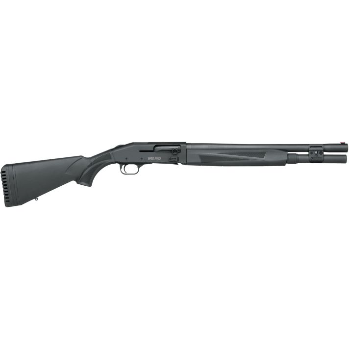 Mossberg 85152 940 Pro Tactical 12 Gauge Semi-Auto 3" 7+1 18.50" Cylinder Bore, Black, Optic Cut Rec, Synthetic Furniture with QD Sling Mounts, Adj. Shim Stock, Fiber Optic Sight