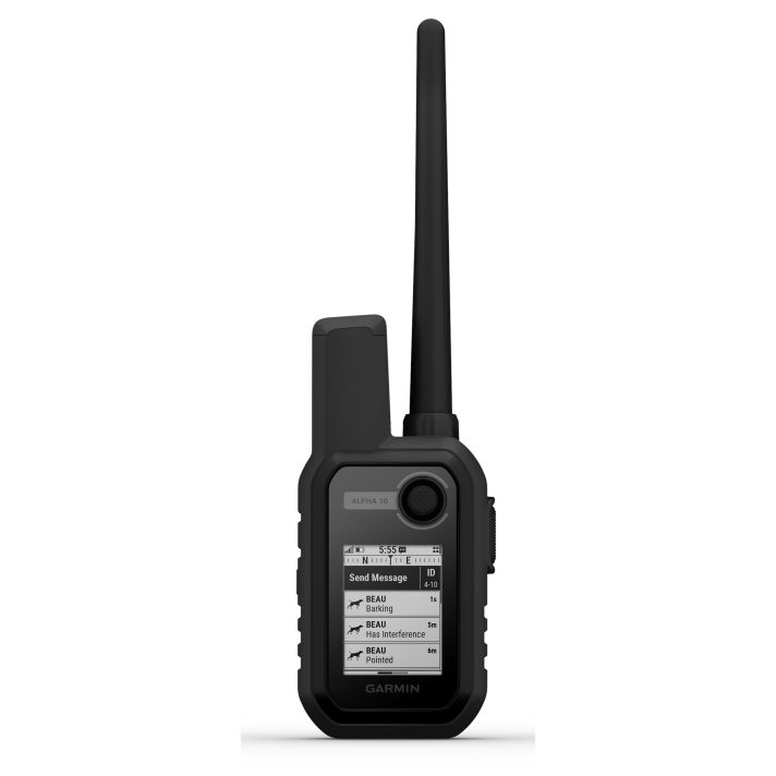 Garmin 0100229050 Alpha 10 Dog Tracker/Trainer 10 Handheld Internal Rechargeable Li-ion Battery Bluetooth/ANT+ GPS Yes
