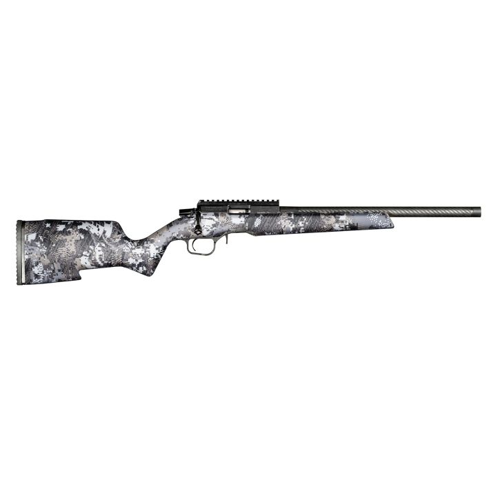 Christensen Arms 8011200600 Ranger22 LR 10+1 18" Carbon Fiber/Threaded Barrel, Black Anodized Finish, Sitka Elevate II Camo Stock