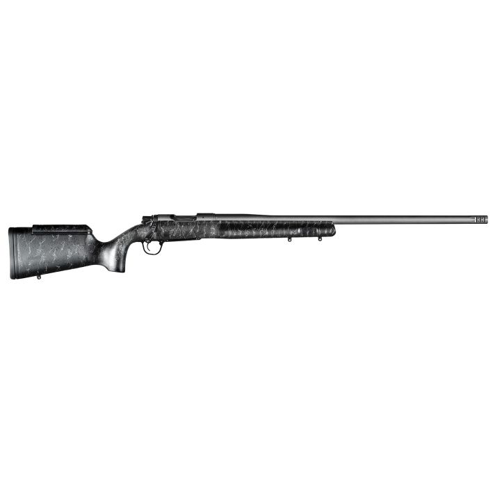 Christensen Arms 8010200100 Mesa Long Range 6.5 Creedmoor 4+1 26" Threaded Barrel, Tungsten Gray Cerakote, Black with Gray Webbing Stock