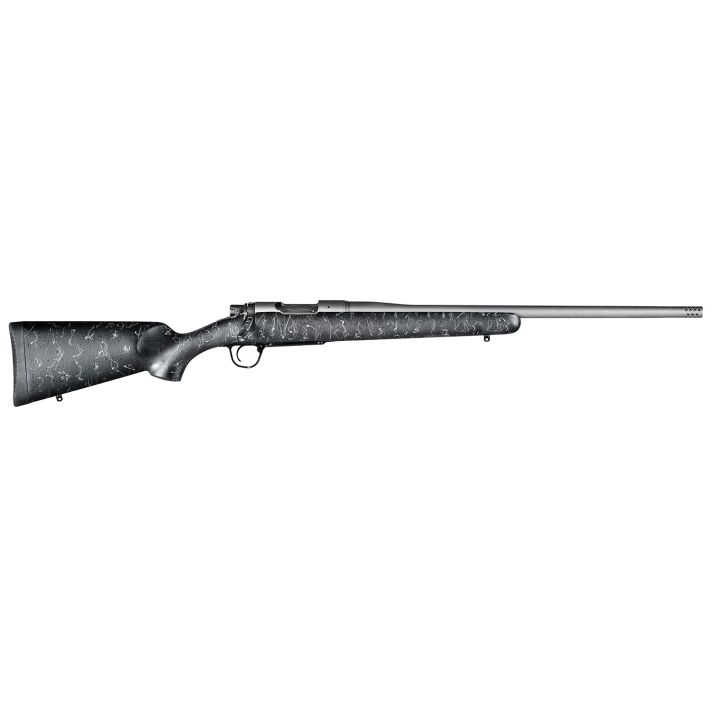 Christensen Arms 8010200400 Mesa Long Range 300 Win Mag 3+1 26" Threaded Barrel, Tungsten Gray Cerakote, Black with Gray Webbing Stock