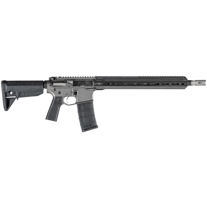 Christensen Arms CA10290115522 CA-15 G2223 Wylde 30+1 16" Carbon Fiber Barrel, Tungsten Gray Cerakote Metal Finish, Black Adjustable BCM Gunfighter Stock, Black Polymer Grip