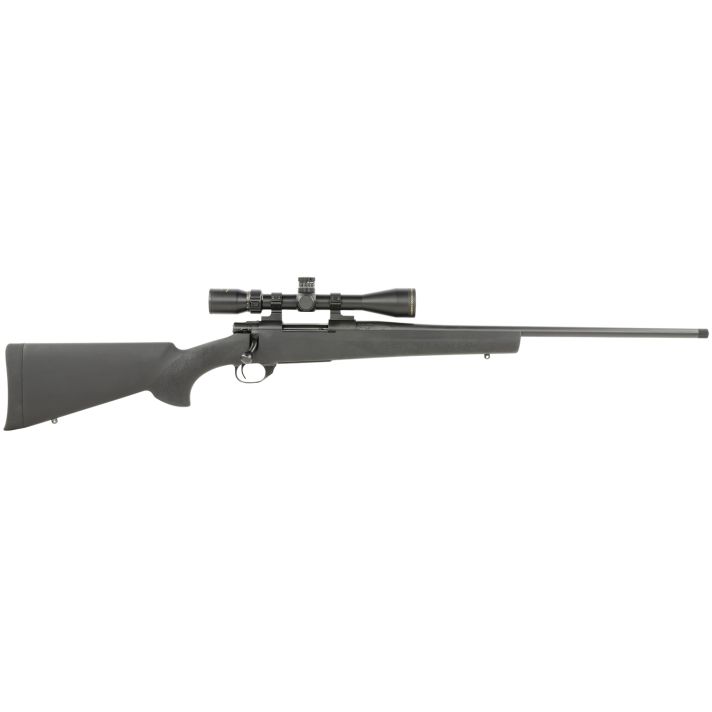 Howa HGP265B M1500 Gamepro Gen2 6.5 Creedmoor 5+1 22" Threaded Barrel, Blued Metal Finish, Black Fixed Hogue Pillar-Bedded Overmolded Stock, Includes 4-12x40mm Scope