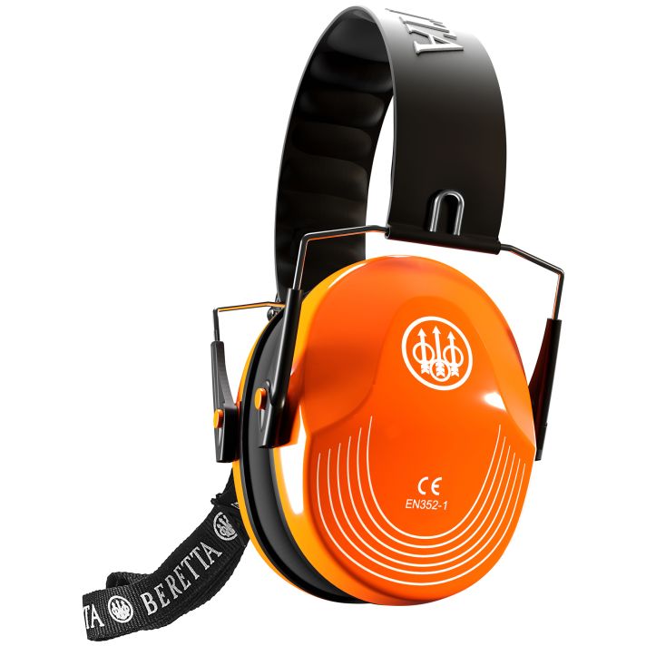 Beretta USA CF1000000204FF Safety Pro Muff 25 dB Florescent Orange/Black