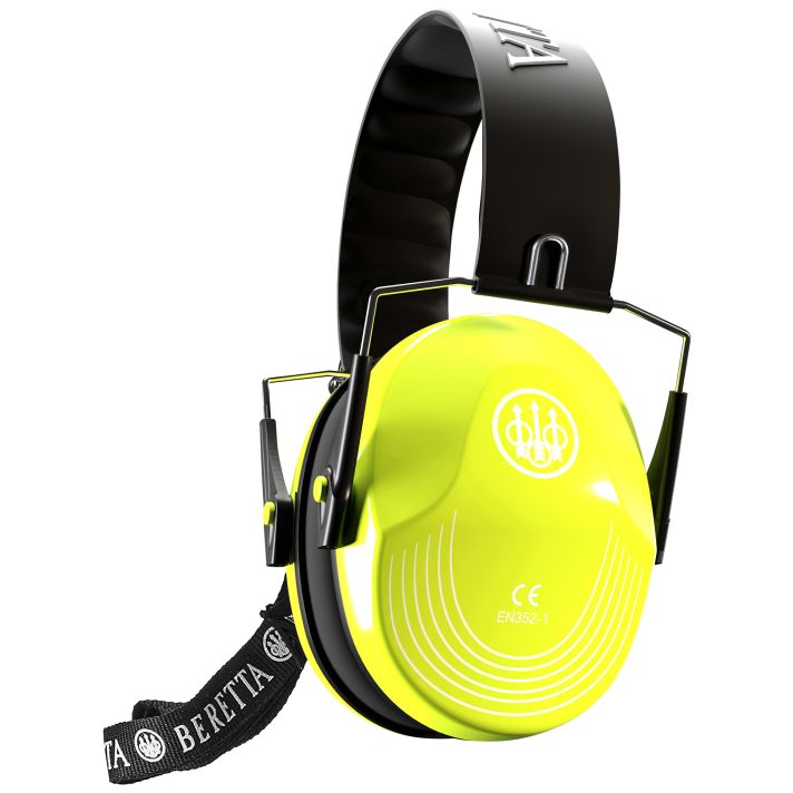 Beretta USA CF1000000202FF Safety Pro Muff 25 dB Florescent Yellow/Black