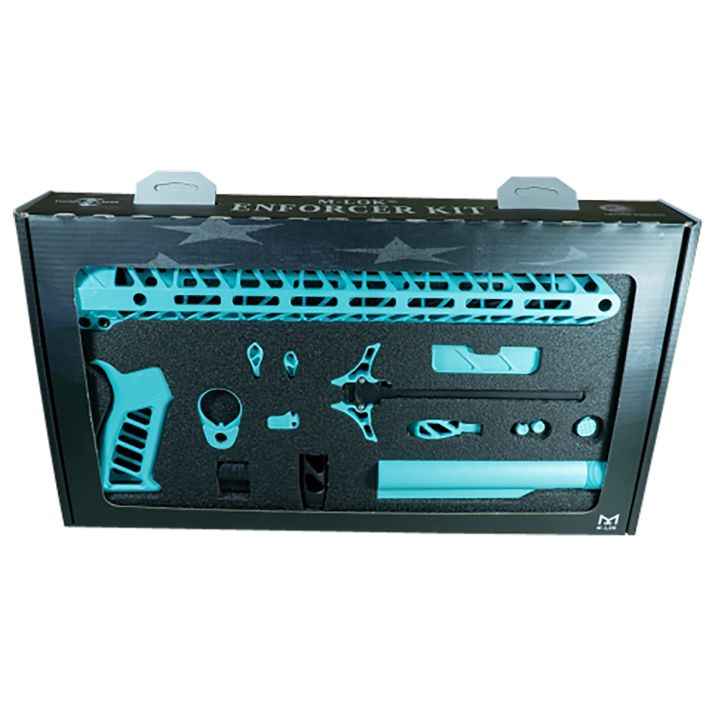 Timber Creek Outdoors TCOEKRE Enforcer Complete Build Kit Robin's Egg Blue for AR-15