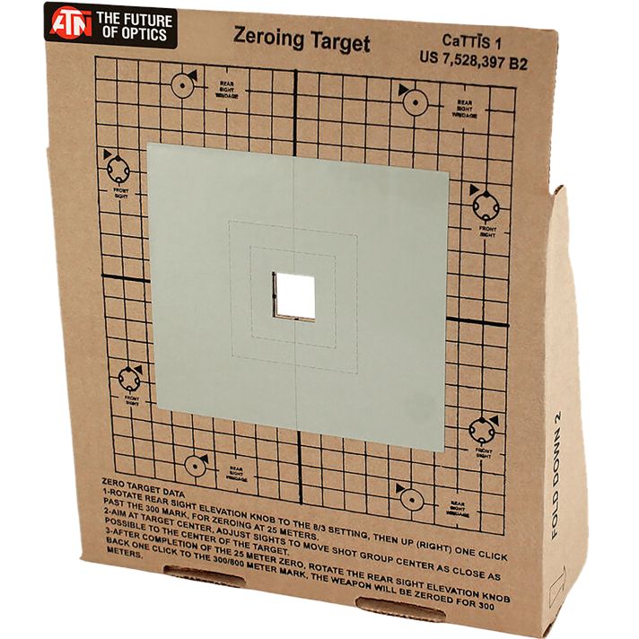ATN ACMKIRTGPK Thermal TargetZeroing Target/ Cardboard 3 Targets