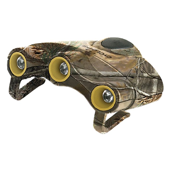 Cyclops CYCHC1WNXT Orion Tilt Hat Clip Light 30 Lumens Green/White LED Bulb NXT Camo Clip-On