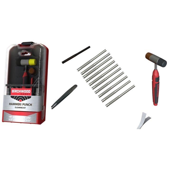 Birchwood Casey HMPNCHKIT Hammer & Punch Kit19 Pieces