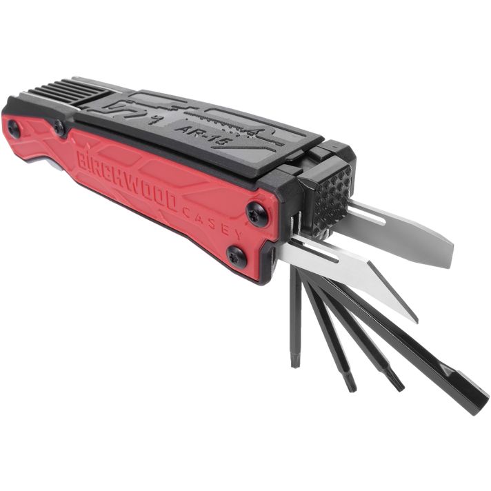 Birchwood Casey ARMT ARBlack/Red Folding AR-15