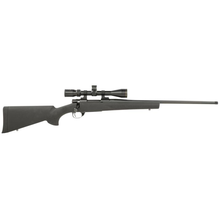 Howa HGP2308B M1500 Gamepro Gen2 308 Win 4+1 22" Threaded Barrel, Blued Metal Finish & Black Fixed Hogue Pillar-Bedded Overmolded Stock, Includes GamePro 4-12x40mm Scope